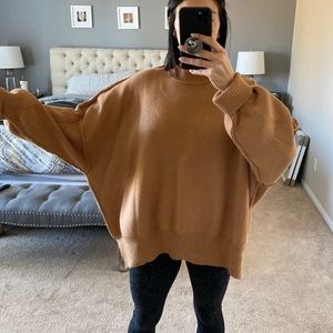 Easy street tunic camel
